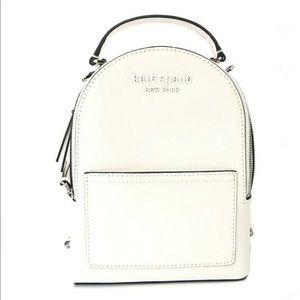 Kate Spade Cameron Mini Convertible Backpack WHITE